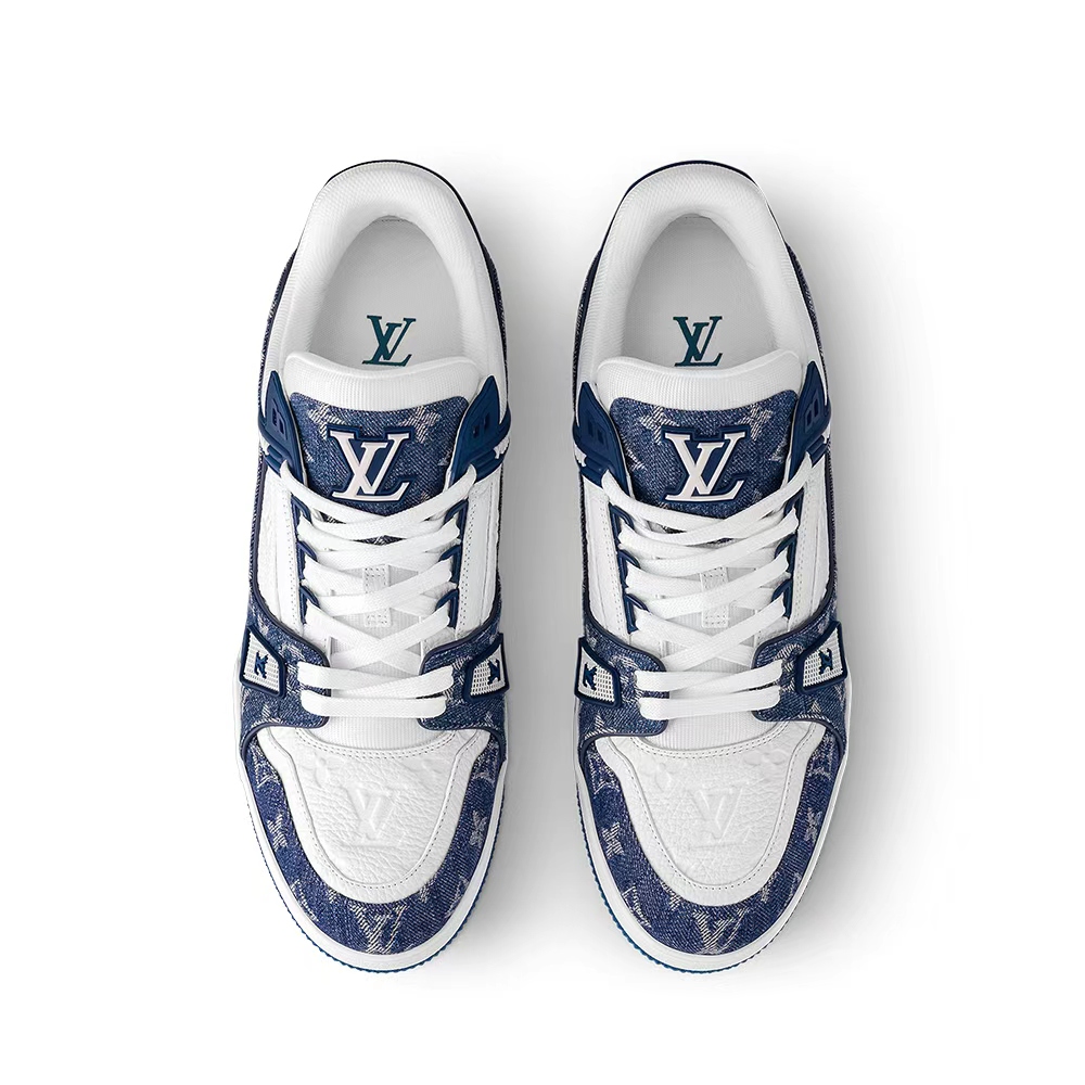 Louis Vuitton LV Trainer Sneaker Denim Series (Replica)