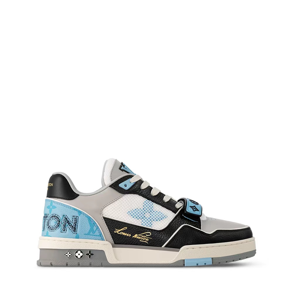 Louis Vuitton LV Trainer sneakers with mesh velcro(Replica)