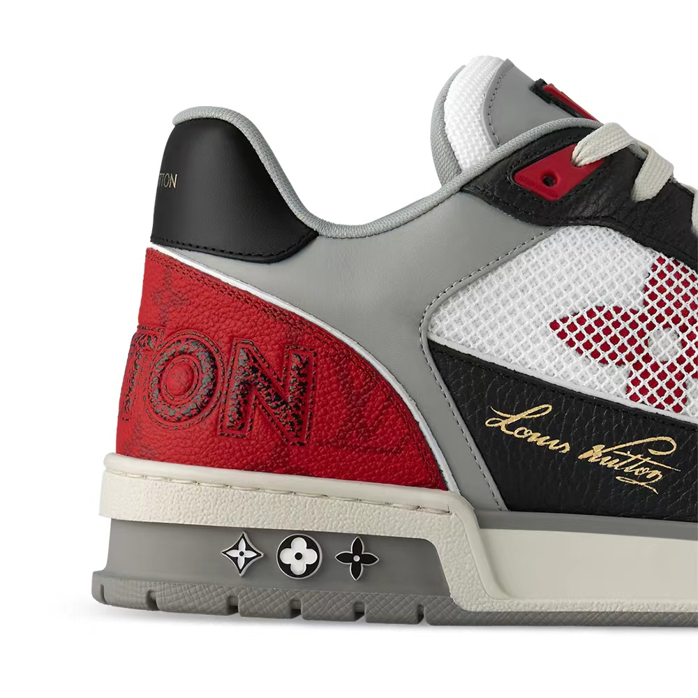 Louis Vuitton LV Trainer sneakers with mesh velcro(Replica)