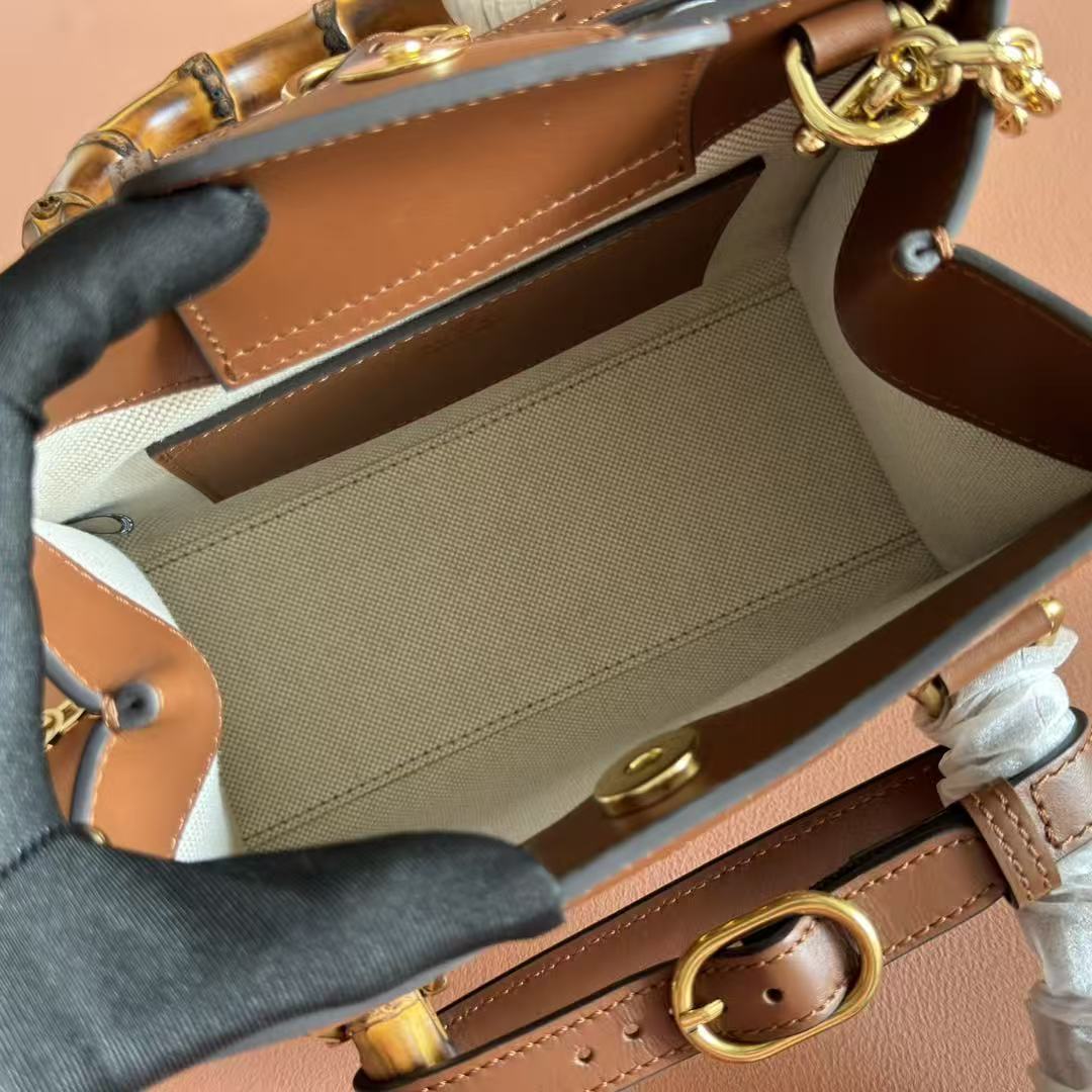 Gucci Diana crystals small tote bag (Replica)