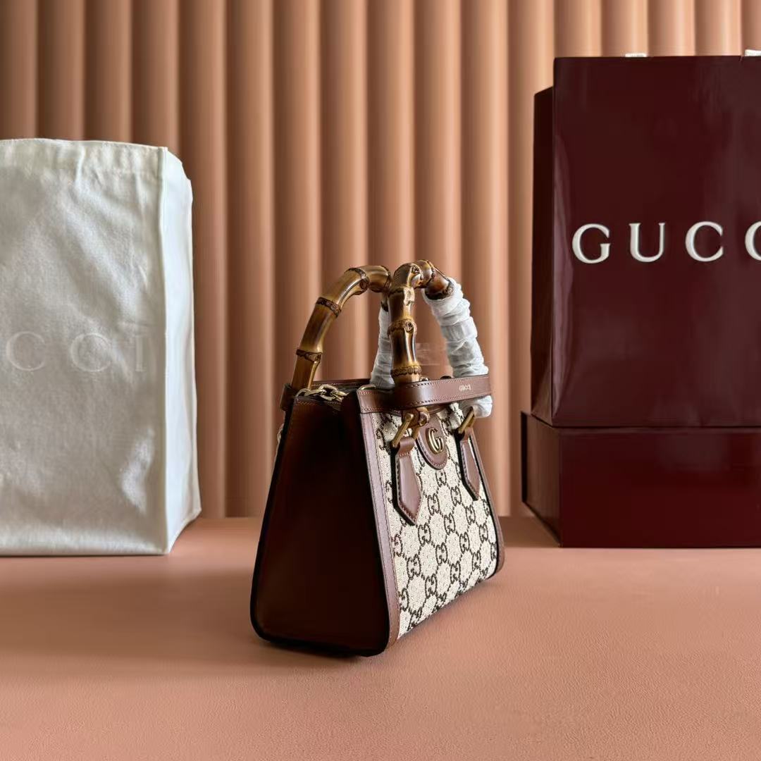 Gucci Diana crystals small tote bag (Replica)