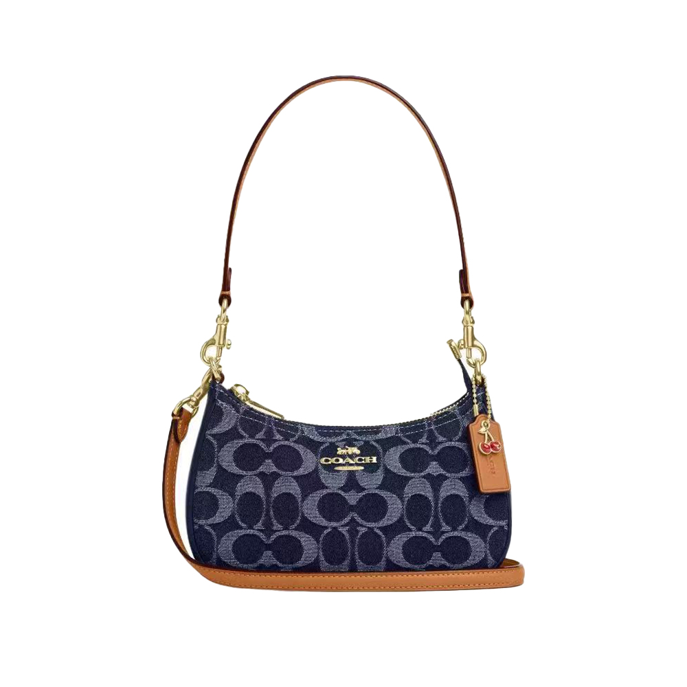 Coach Iconic Print Shoulder Bag （Replica)