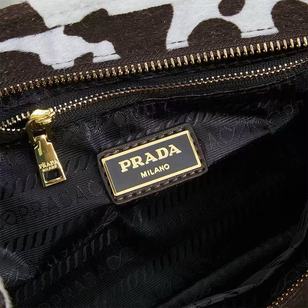 Prada Bonnie mini printed leather handbag (Replica)