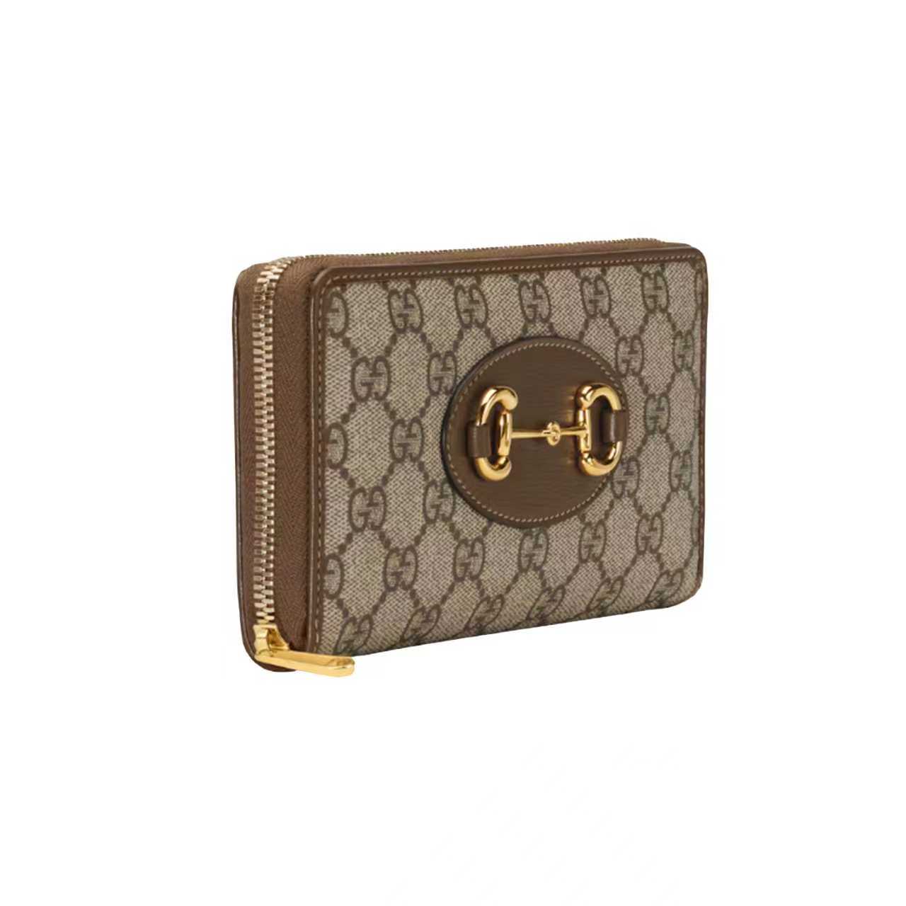 Gucci Unisex Gucci 1955 Horsebit Zip Around Wallet