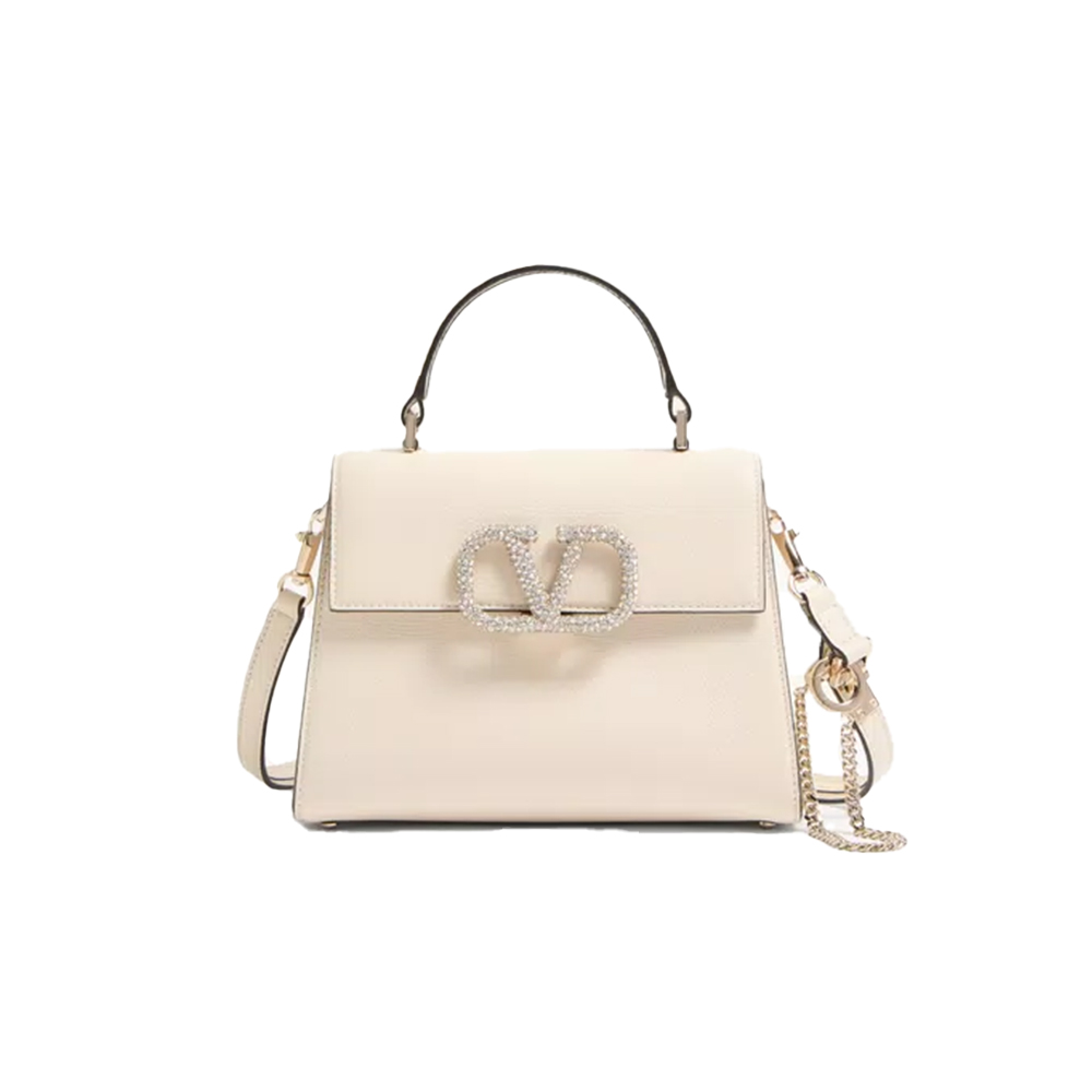 Valentino Small Vsling Handbag With Jewel Embroidery (Replica)