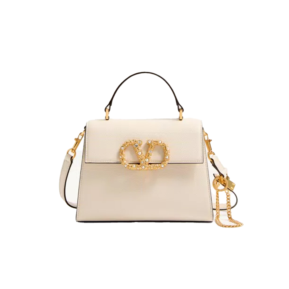 Valentino Small Vsling Handbag With Jewel Embroidery (Replica)
