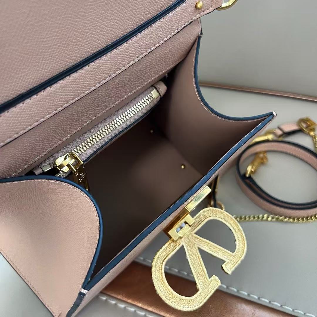 Valentino Small Vsling Handbag With Jewel Embroidery (Replica)