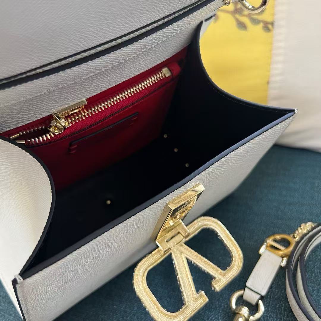 Valentino Small Vsling Handbag With Jewel Embroidery (Replica)