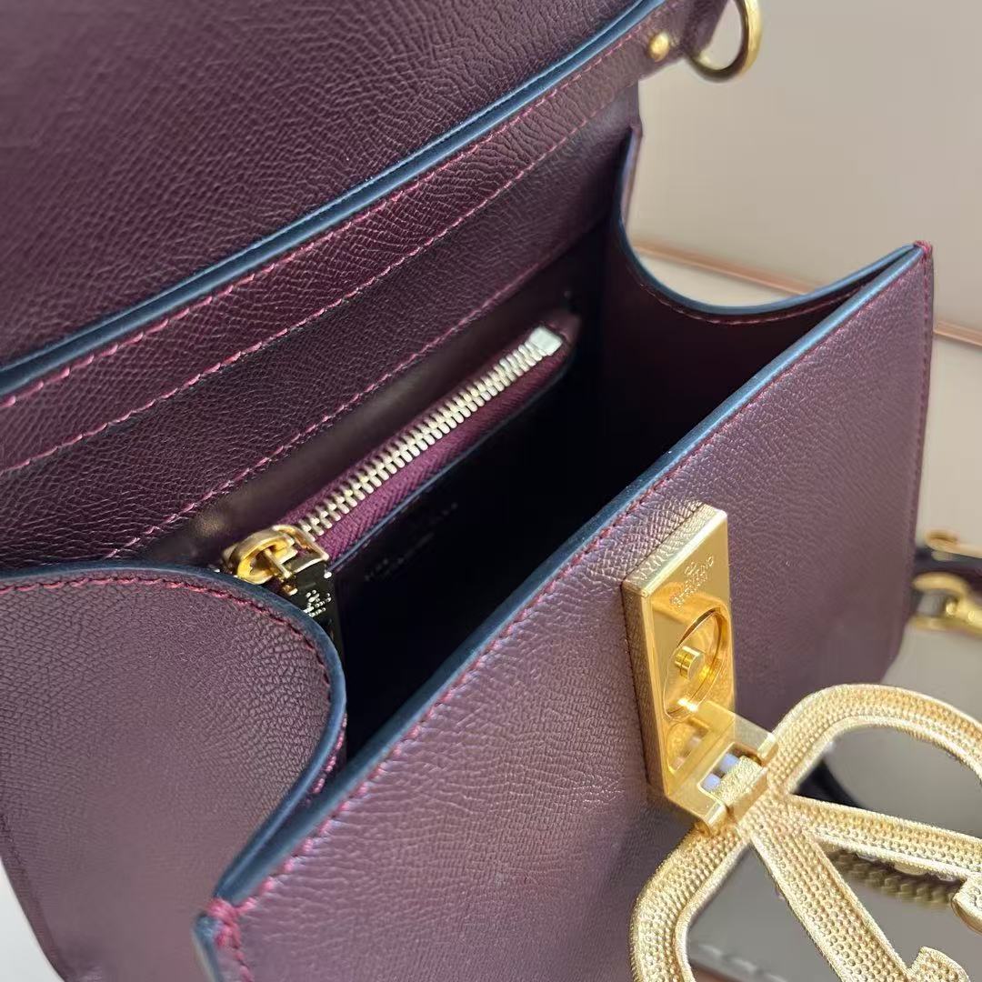 Valentino Small Vsling Handbag With Jewel Embroidery (Replica)