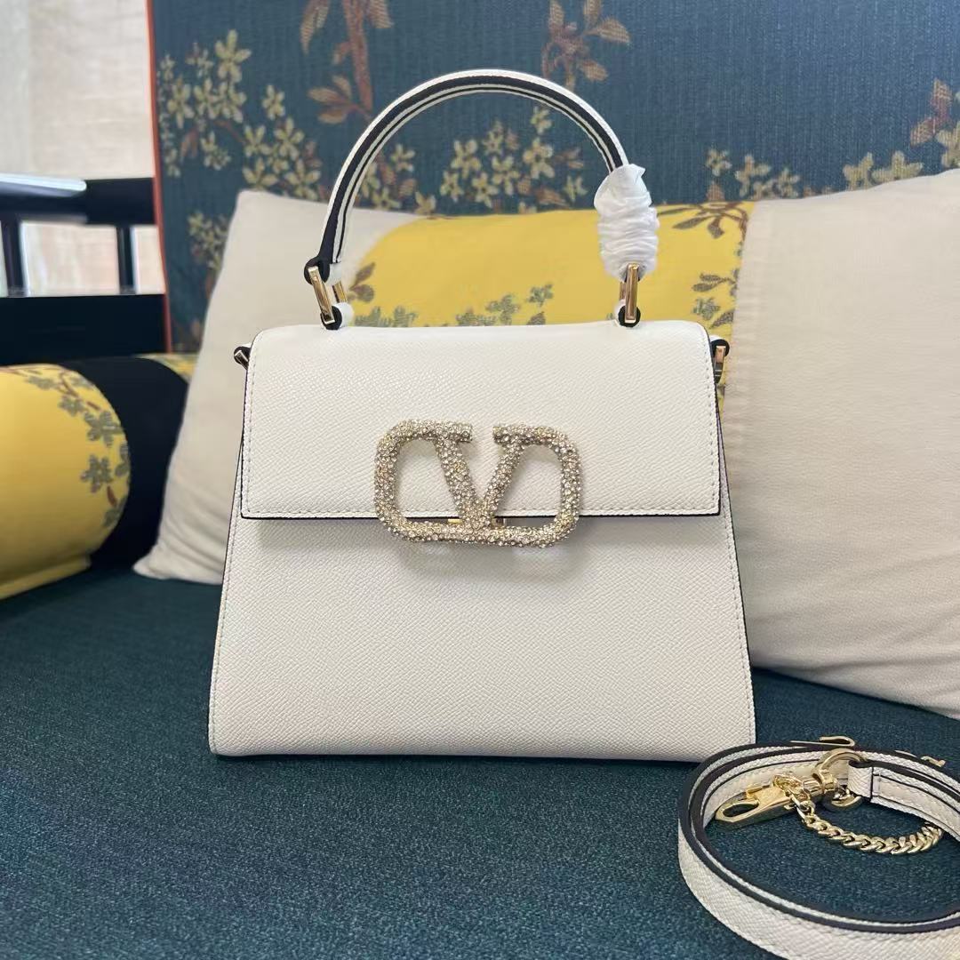 Valentino Small Vsling Handbag With Jewel Embroidery (Replica)