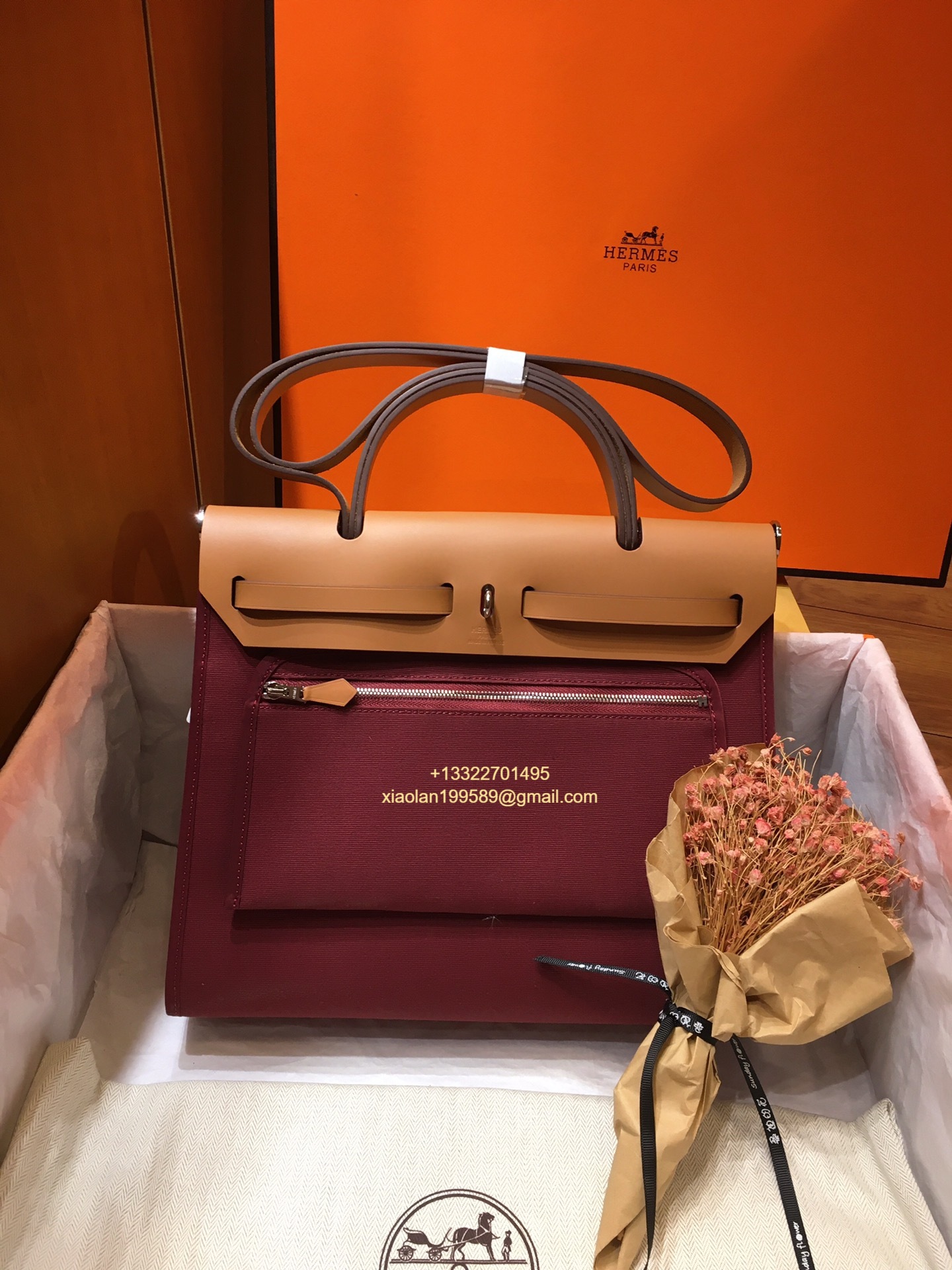 Hermès Herbag Zip 31 Bag, Original Custom Stainless Steel Hardware, French Factory Leather, Imported Double-layer High-dimensional Waterproof Canvas Material. - Jinteng Luxury Collection bags