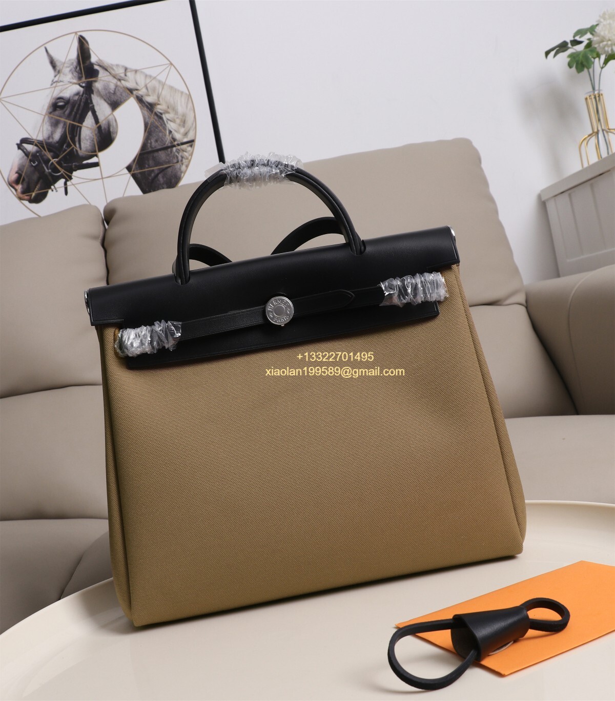 Hermès Herbag Zip 31 Bag, Original Custom Stainless Steel Hardware, French Factory Leather, Imported Double-layer High-dimensional Waterproof Canvas Material. - Jinteng Luxury Collection bags