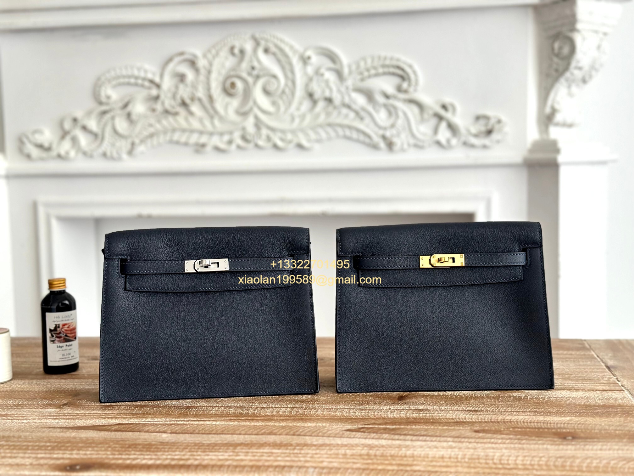 Hermès Swift Kelly Danse Bag in Black, Fully Handmade High-end Customization. - Jinteng Luxury Collection bags