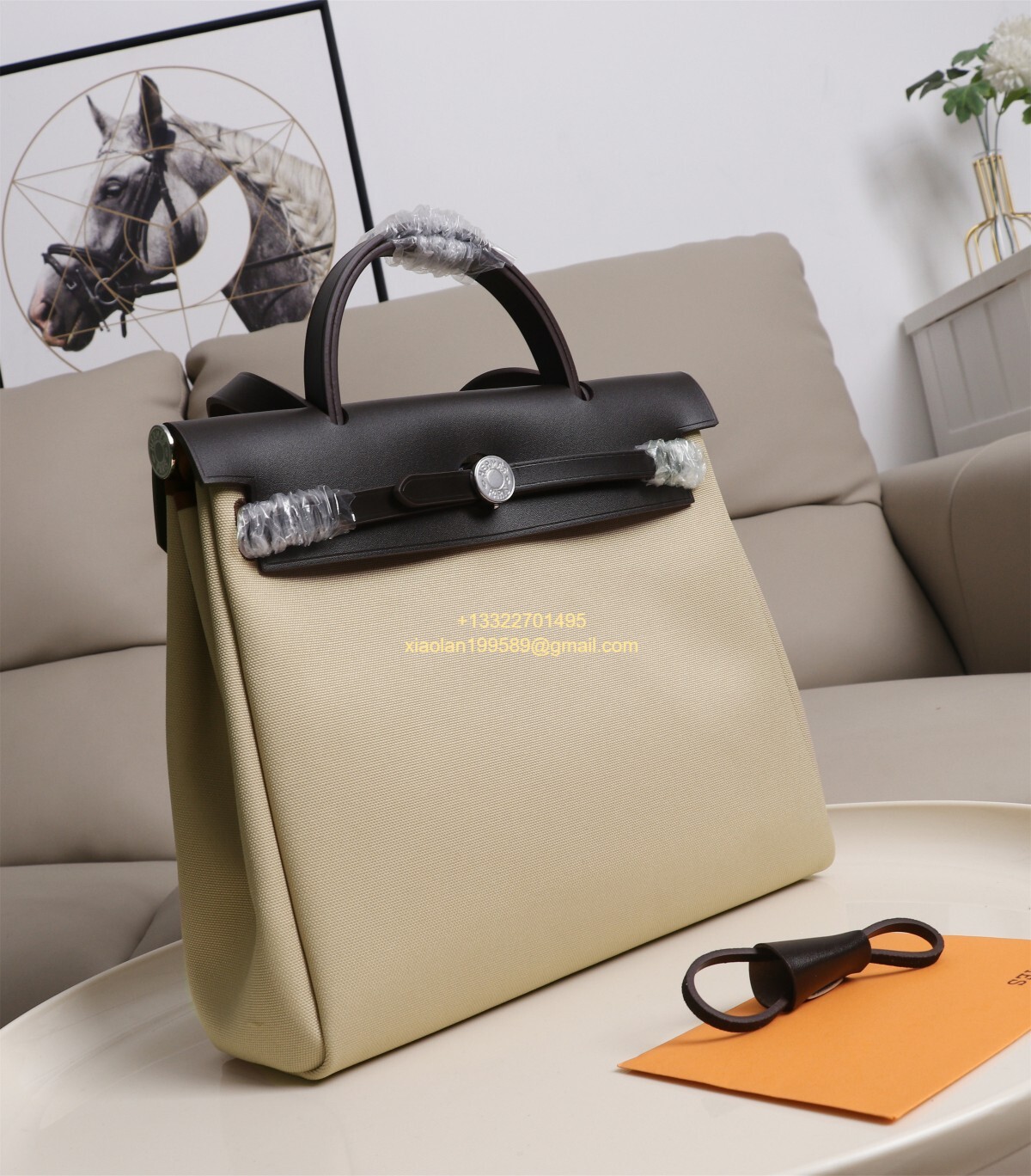 Hermès Herbag Zip 31 Bag, Original Custom Stainless Steel Hardware, French Factory Leather, Imported Double-layer High-dimensional Waterproof Canvas Material. - Jinteng Luxury Collection bags