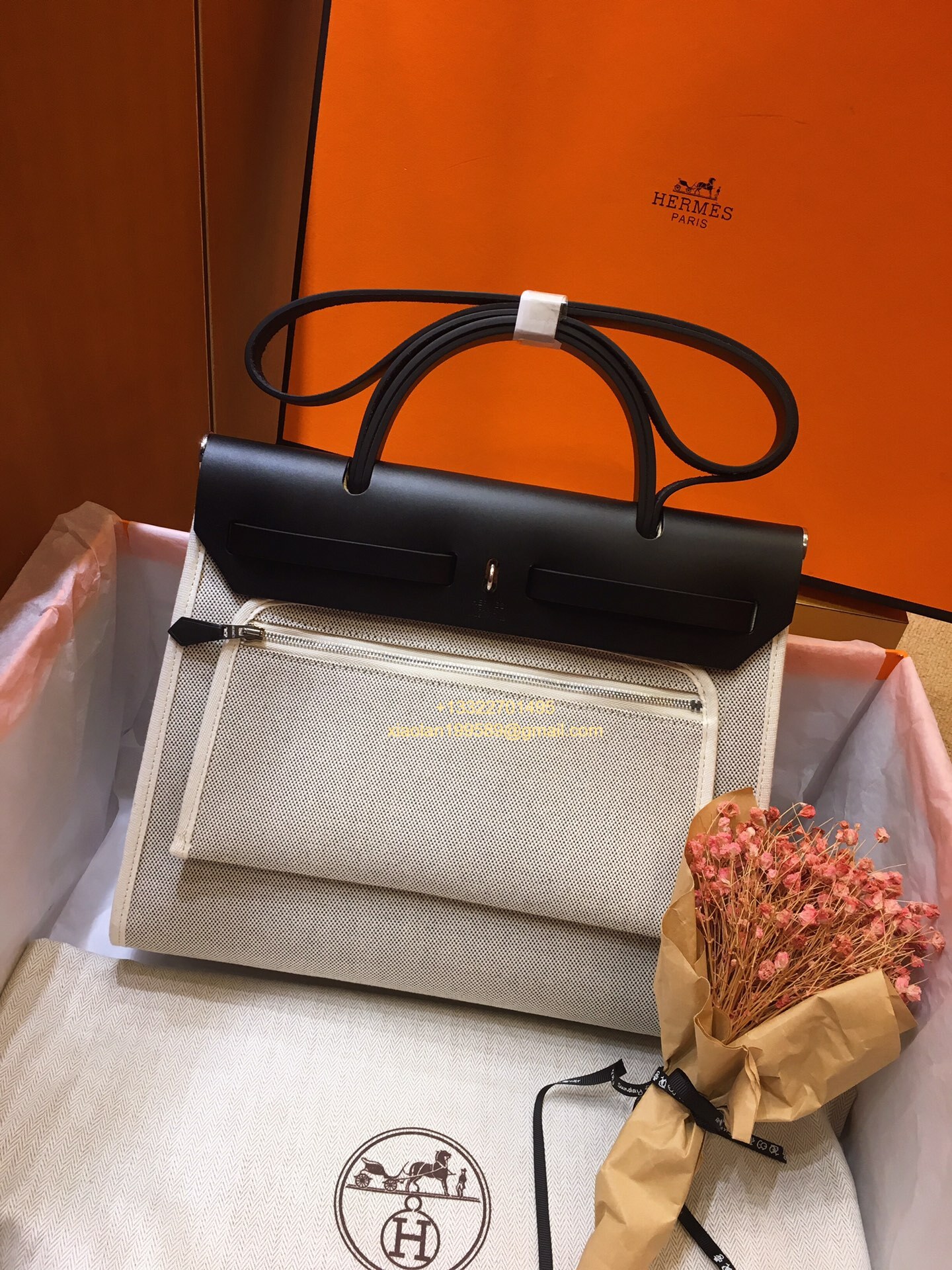 Hermès Herbag Zip 31 Bag, Original Custom Stainless Steel Hardware, French Factory Leather, Imported Double-layer High-dimensional Waterproof Canvas Material. - Jinteng Luxury Collection bags