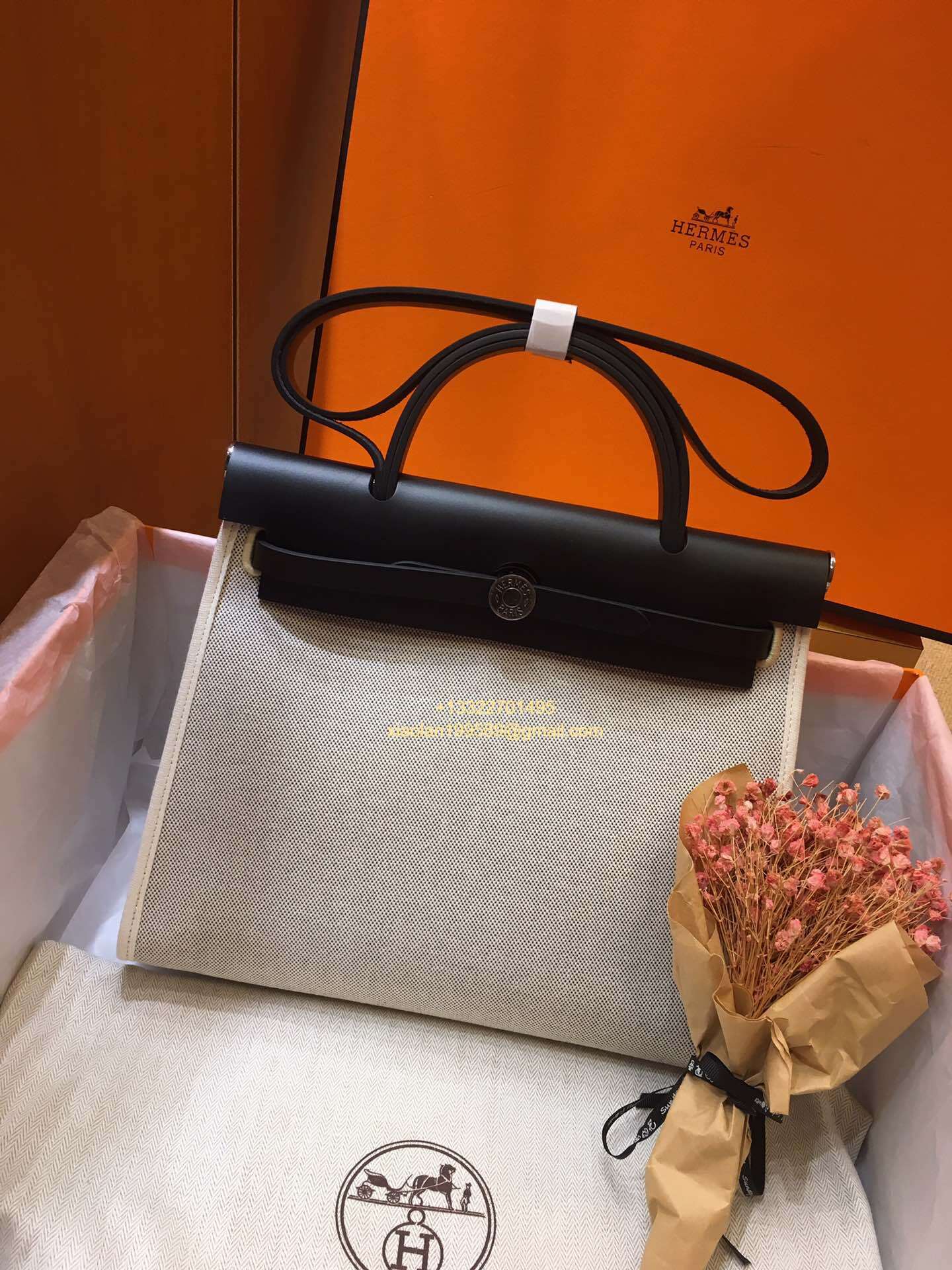 Hermès Herbag Zip 31 Bag, Original Custom Stainless Steel Hardware, French Factory Leather, Imported Double-layer High-dimensional Waterproof Canvas Material. - Jinteng Luxury Collection bags
