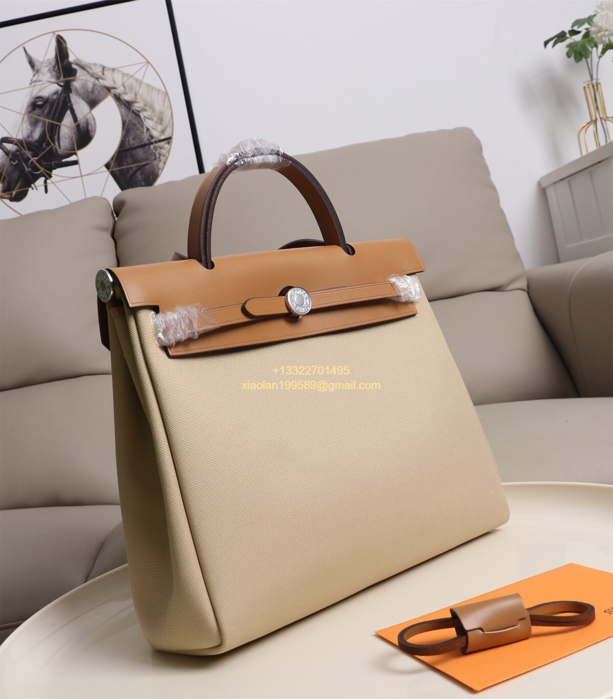 Hermès Herbag Zip 31 Bag, Original Custom Stainless Steel Hardware, French Factory Leather, Imported Double-layer High-dimensional Waterproof Canvas Material. - Jinteng Luxury Collection bags