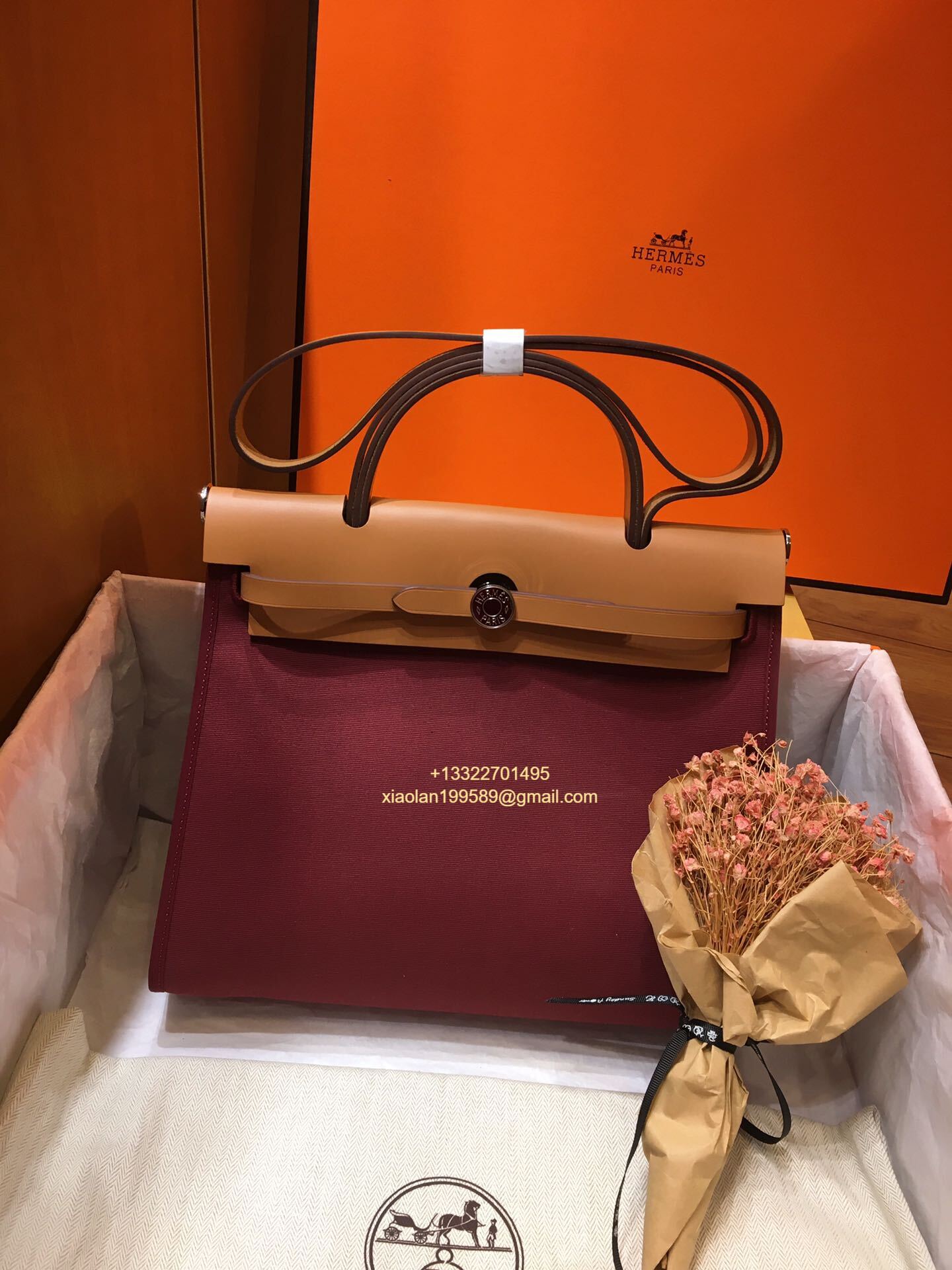 Hermès Herbag Zip 31 Bag, Original Custom Stainless Steel Hardware, French Factory Leather, Imported Double-layer High-dimensional Waterproof Canvas Material. - Jinteng Luxury Collection bags