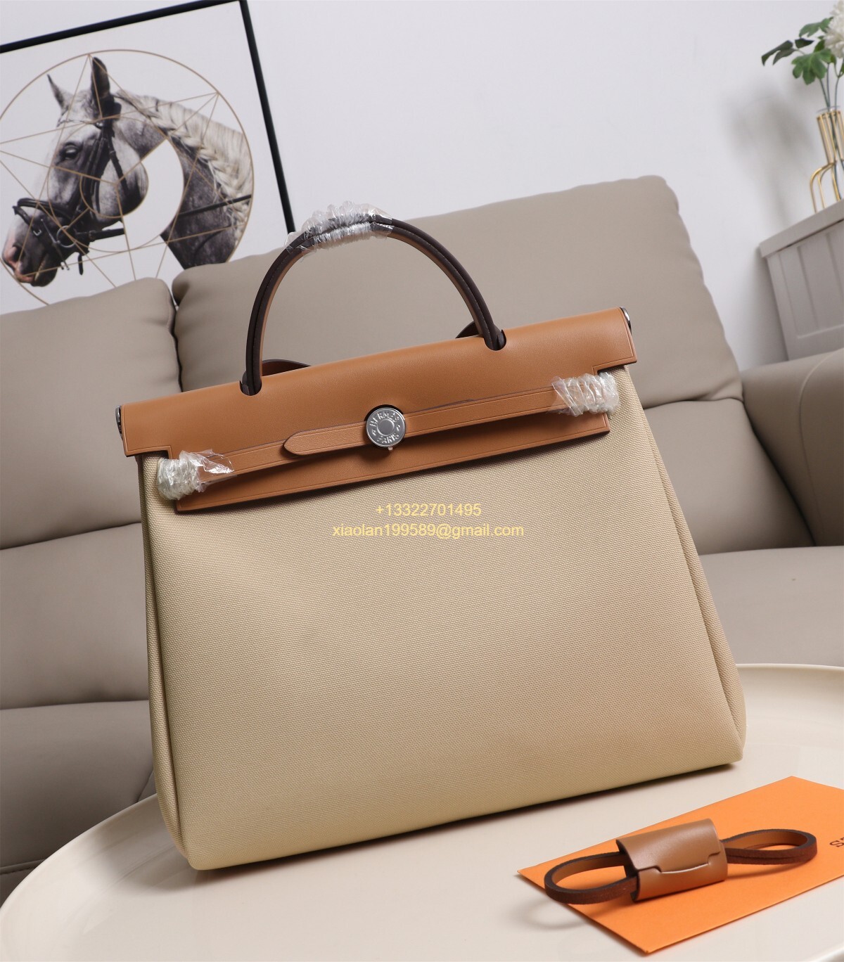 Hermès Herbag Zip 31 Bag, Original Custom Stainless Steel Hardware, French Factory Leather, Imported Double-layer High-dimensional Waterproof Canvas Material. - Jinteng Luxury Collection bags