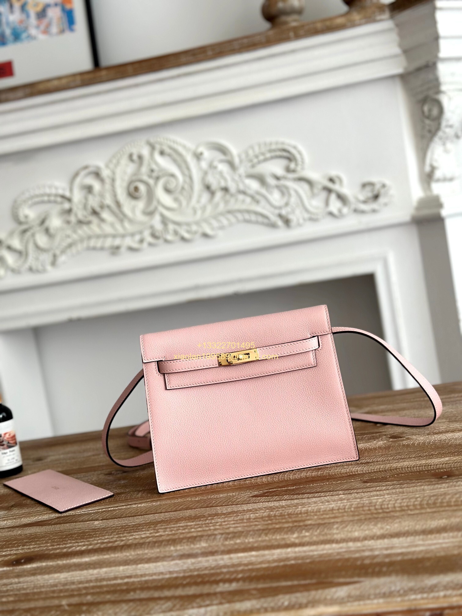 Hermès Swift Kelly Danse Bag in 3Q Pink, Fully Handmade High-end Customization. - Jinteng Luxury Collection bags