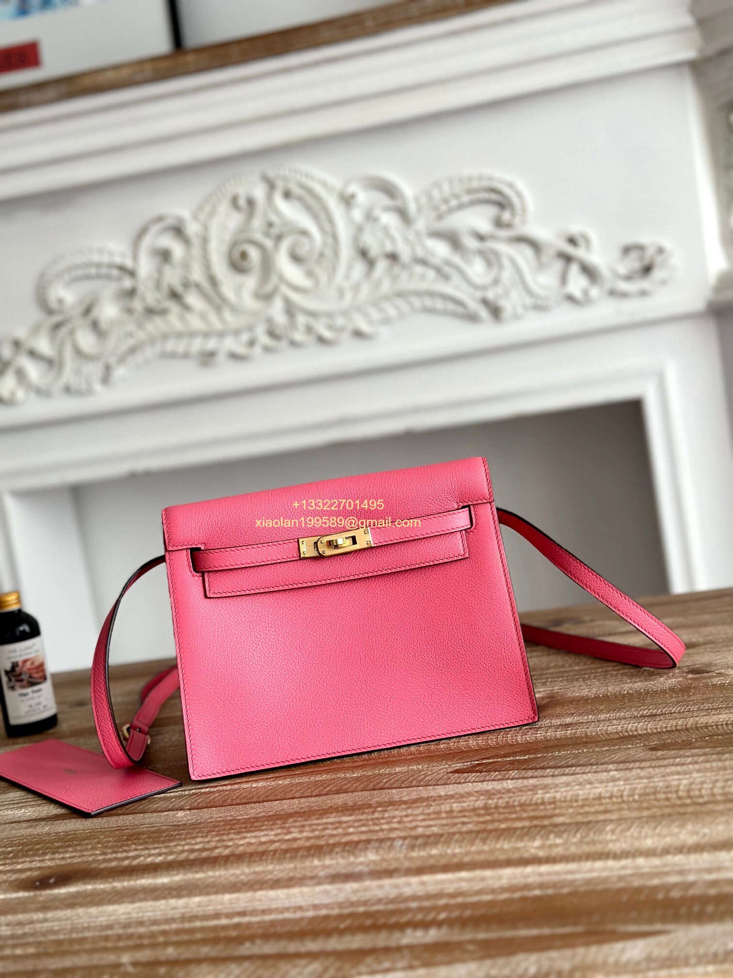 Hermès Swift Kelly Danse Bag in Milky Pink, Fully Handmade High-end Customization. - Jinteng Luxury Collection bags