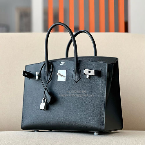 Hermès Birkin 25/30/35cm, handcrafted with imported French Epsom leather – Black - Jinteng Luxury Collection bags