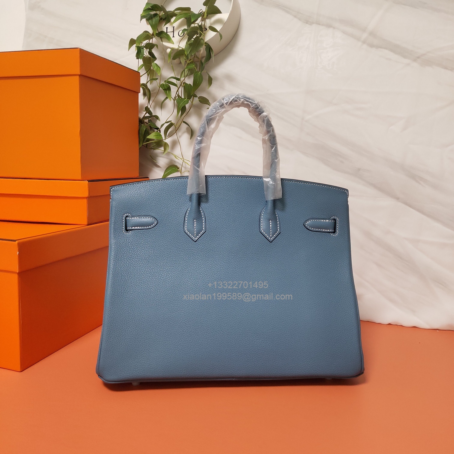 Hermès Birkin 25/30/35cm VIP Private Custom Handcrafted Bag in Togo Leather with Hand-Painted Design. - Jinteng Luxury Collection bags