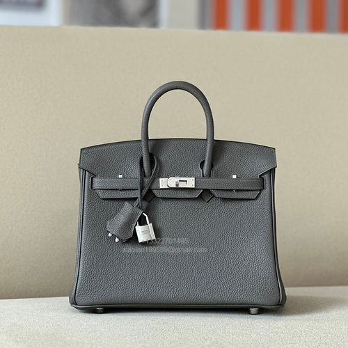 Hermès Birkin 25/30/35cm, handcrafted with togo leather –Tin Grey - Jinteng Luxury Collection bags