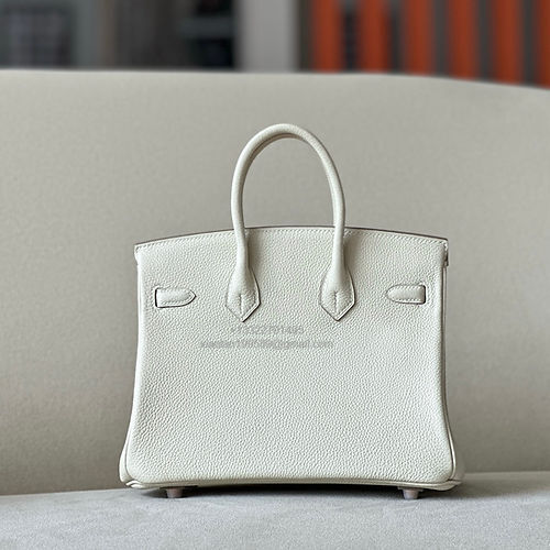 Hermès Birkin 25/30/35cm, handcrafted with togo leather –Milkshake White - Jinteng Luxury Collection bags