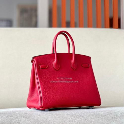 Hermès Birkin 25/30/35cm, handcrafted with togo leather – Flag Red - Jinteng Luxury Collection bags