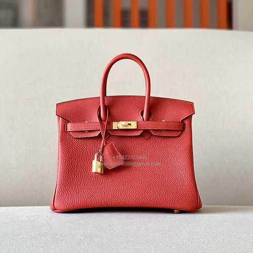 Hermès Birkin 25/30/35cm, handcrafted with togo leather –Pumpkin - Jinteng Luxury Collection bags