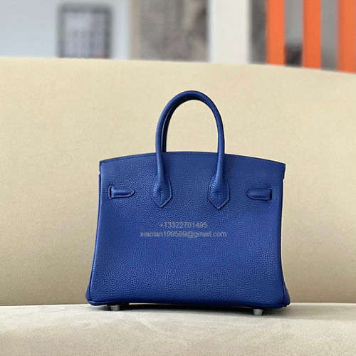 Hermès Birkin 25/30/35cm, handcrafted with togo leather –Electric Blue - Jinteng Luxury Collection bags