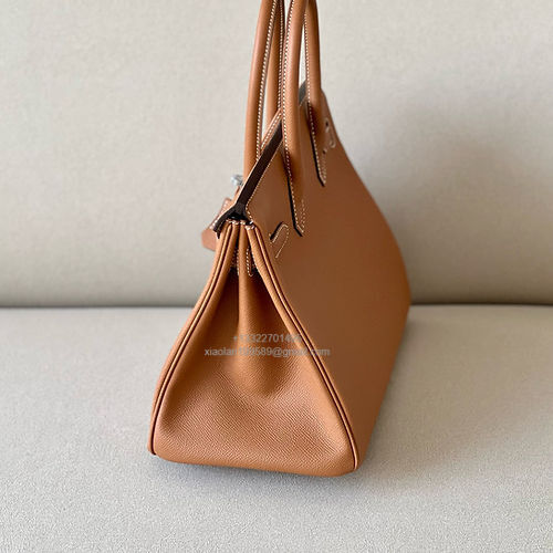Hermès Birkin 25/30/35cm, handcrafted with imported French Epsom leather – Gold Brown - Jinteng Luxury Collection bags