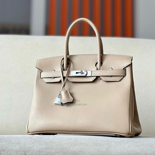 Hermès Birkin 25/30/35cm, handcrafted with imported French SWIFT leather –Trench Grey - Jinteng Luxury Collection bags