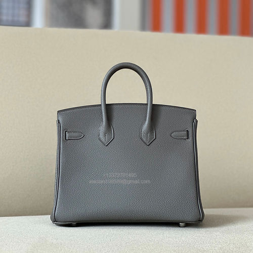 Hermès Birkin 25/30/35cm, handcrafted with togo leather –Tin Grey - Jinteng Luxury Collection bags