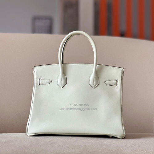 Hermès Birkin 25/30/35cm, handcrafted with imported French SWIFT leather –Bubble Green - Jinteng Luxury Collection bags
