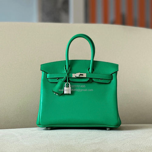 Hermès Birkin 25/30/35cm, handcrafted with imported French SWIFT leather – Mint Green - Jinteng Luxury Collection bags