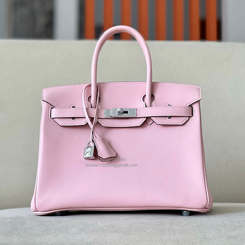 Hermès Birkin 25/30/35cm, handcrafted with imported French SWIFT leather –Sakura Pink - Jinteng Luxury Collection bags