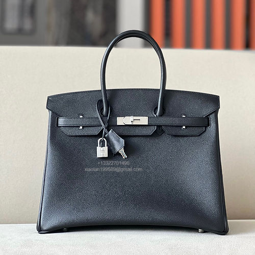 Hermès Birkin 25/30/35cm, handcrafted with imported French Epsom leather – Black - Jinteng Luxury Collection bags