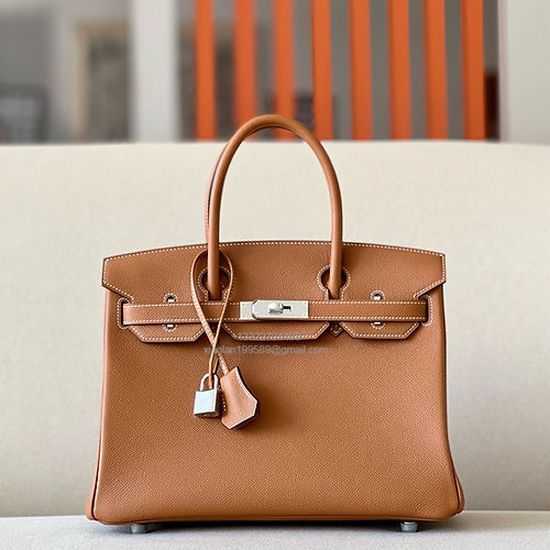 Hermès Birkin 25/30/35cm, handcrafted with imported French Epsom leather – Gold Brown - Jinteng Luxury Collection bags