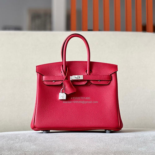 Hermès Birkin 25/30/35cm, handcrafted with togo leather – Flag Red - Jinteng Luxury Collection bags