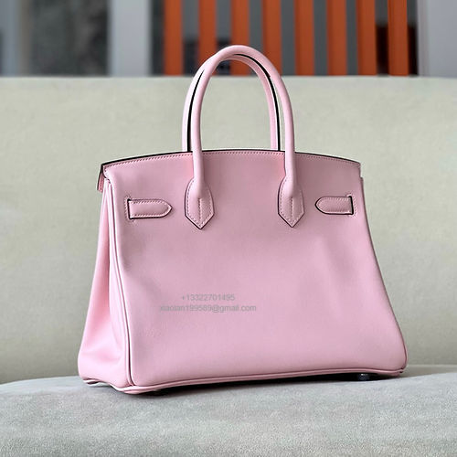 Hermès Birkin 25/30/35cm, handcrafted with imported French SWIFT leather –Sakura Pink - Jinteng Luxury Collection bags