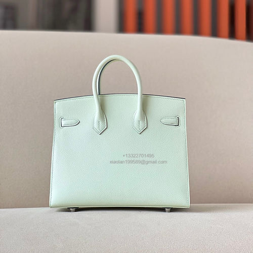 Hermès Birkin 25/30/35cm, handcrafted with imported French Epsom leather – Bubble Green - Jinteng Luxury Collection bags