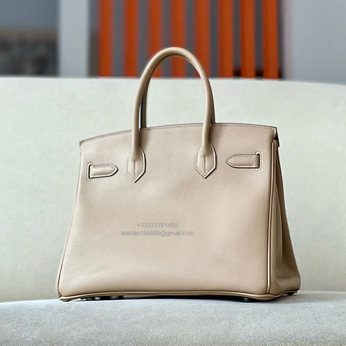 Hermès Birkin 25/30/35cm, handcrafted with imported French SWIFT leather –Trench Grey - Jinteng Luxury Collection bags