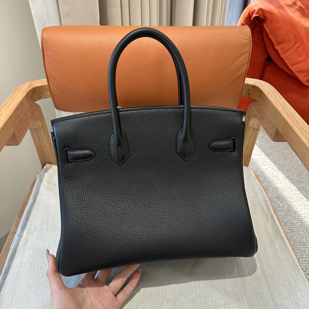 Hermès Birkin 25/30/35cm, handcrafted with togo leather –Black - Jinteng Luxury Collection bags
