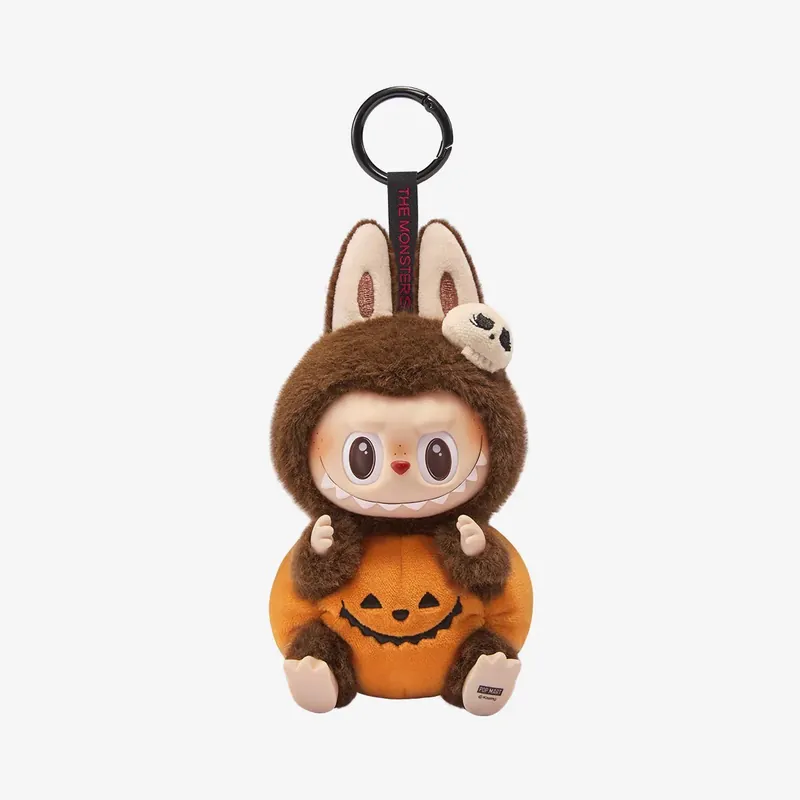 <Officially Licensed> Labubu Halloween Limited Edition Strange Carnival Plush Keychain Pumpkin POP MART