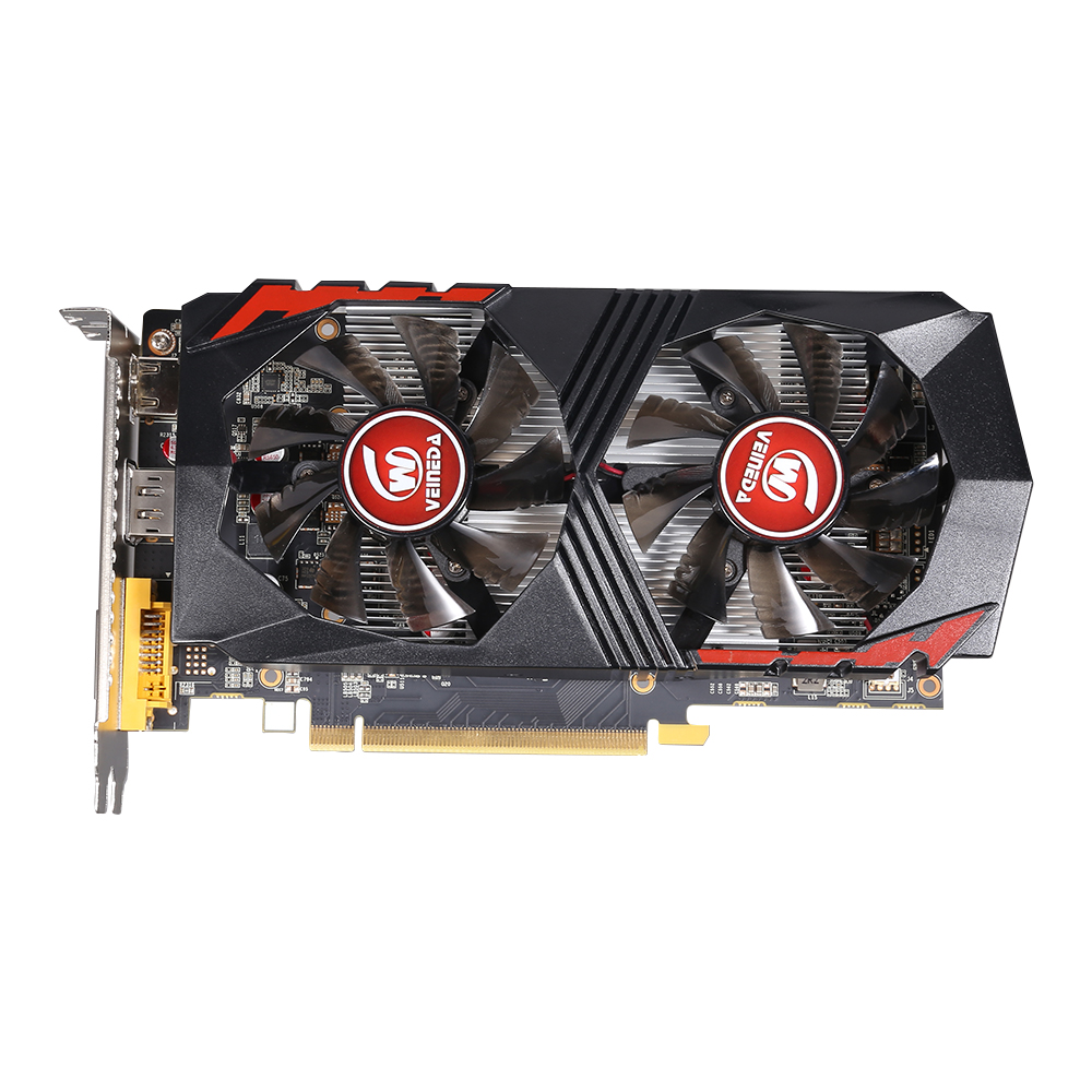 VEINEDA GTX 1050TI 4G  Graphics Cards128Bit GDDR5 PC gaming strong than GTX 960 4gb gtx750ti 4g Video card