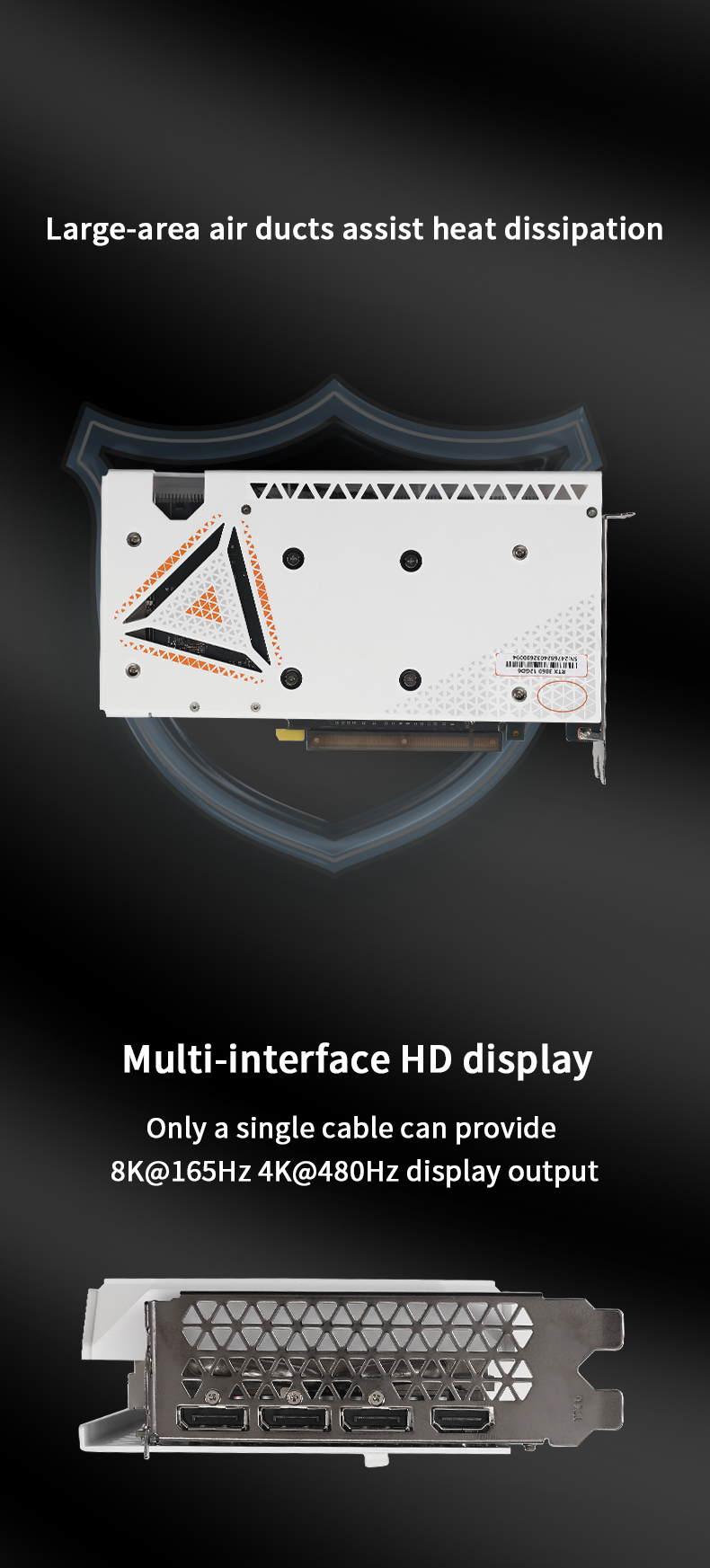 VEINEDA Graphics Card rtx 3060 12GB 8pin GDDR6 1875mhz  GPU Computer PC RTX3060 192bit  PC  Gaming  Video Card