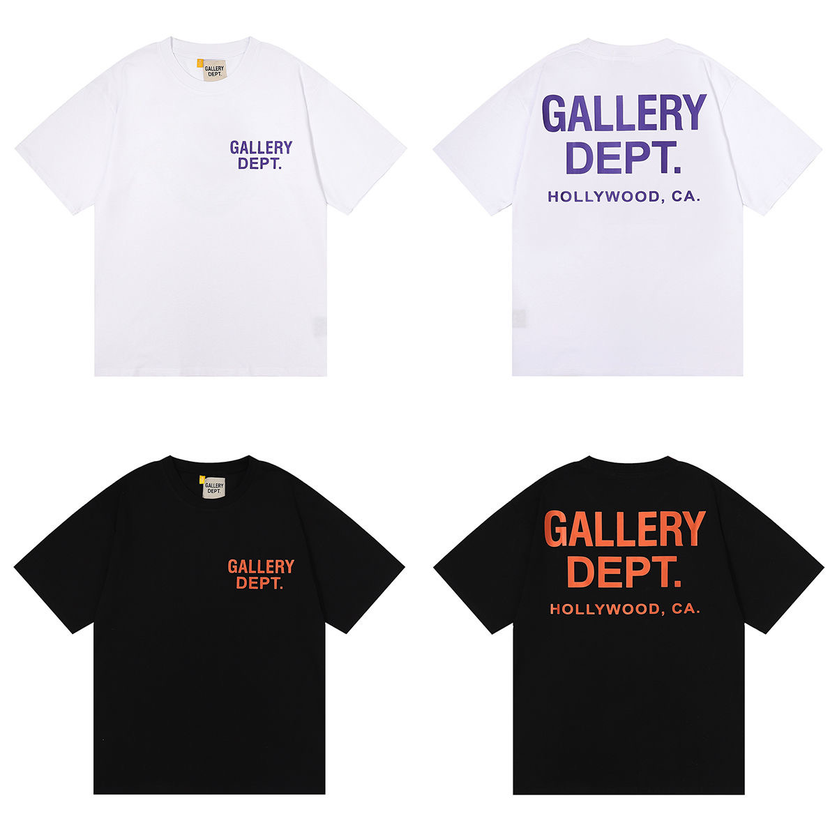 Hollywood Limited Letters Tee 4 Colors