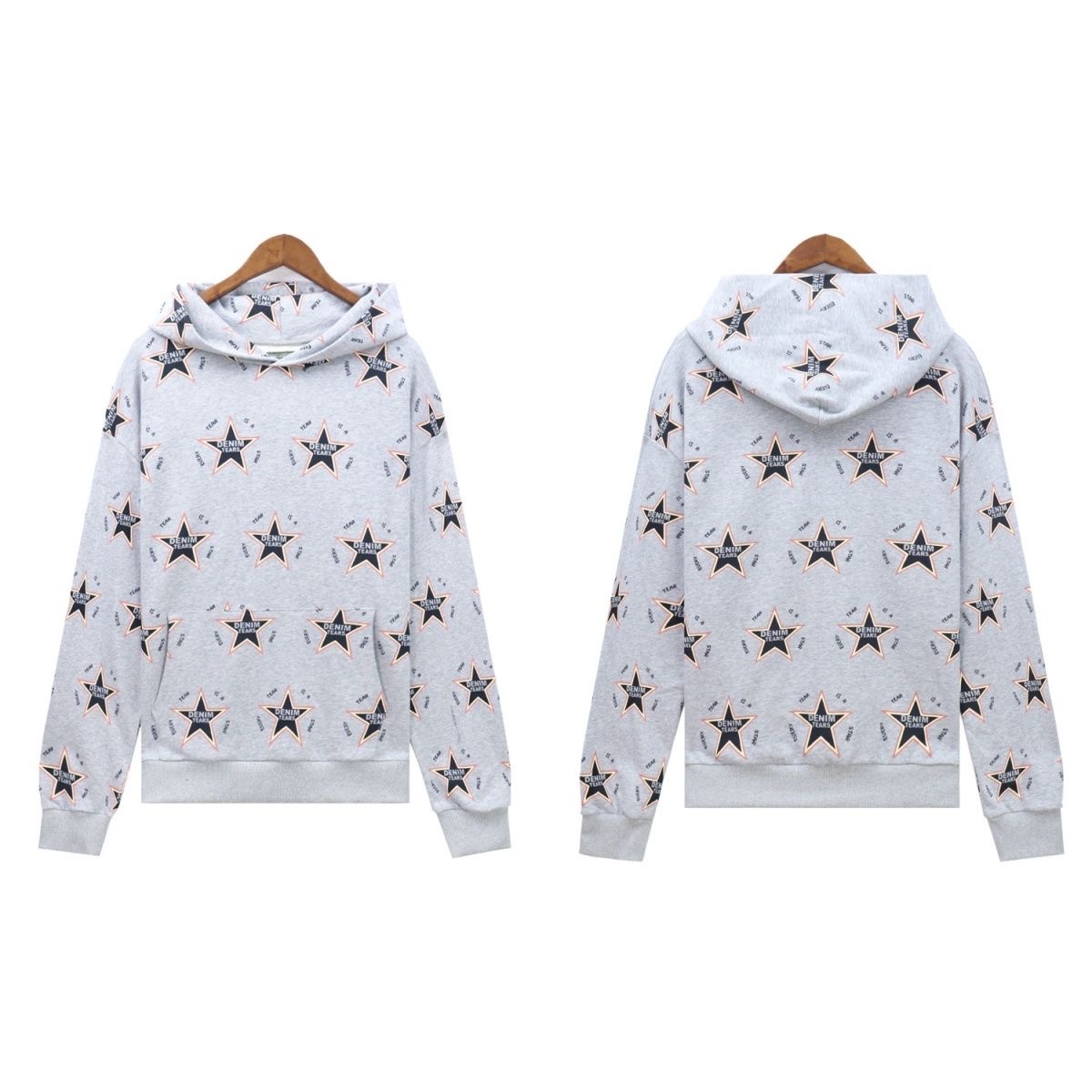 kapok full star printing hoodie